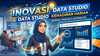 Data Studio Kehadiran Harian